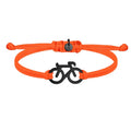 2025 Fashion Bicycle Bracelet New Trendy Sports Cycling Periphery Pendant Bracelet Pink Bicycle Jewelry