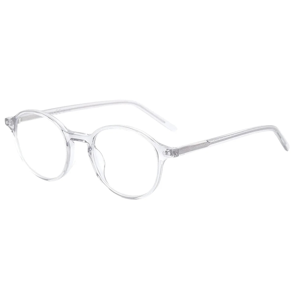 ZENOTTIC(XS Size) Retro Acetate Anti Blue Light Blocking Glasses Round Optical Frame Eyewear Fashio Computer Eyeglasses Unisex