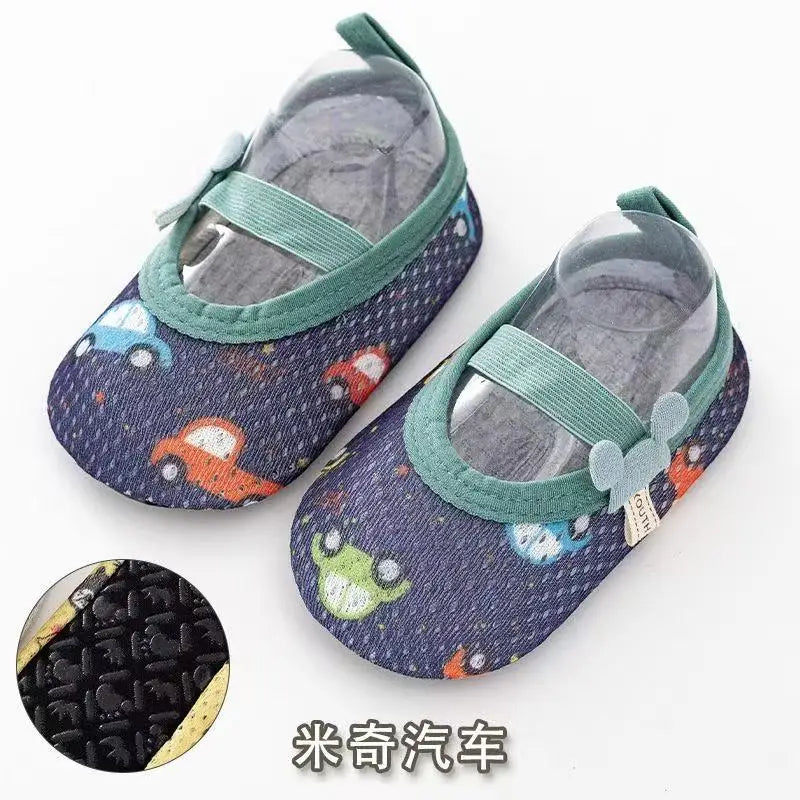 C-3  0-3 children's summer thin indoor early education anti-skid soft sole walking shoes