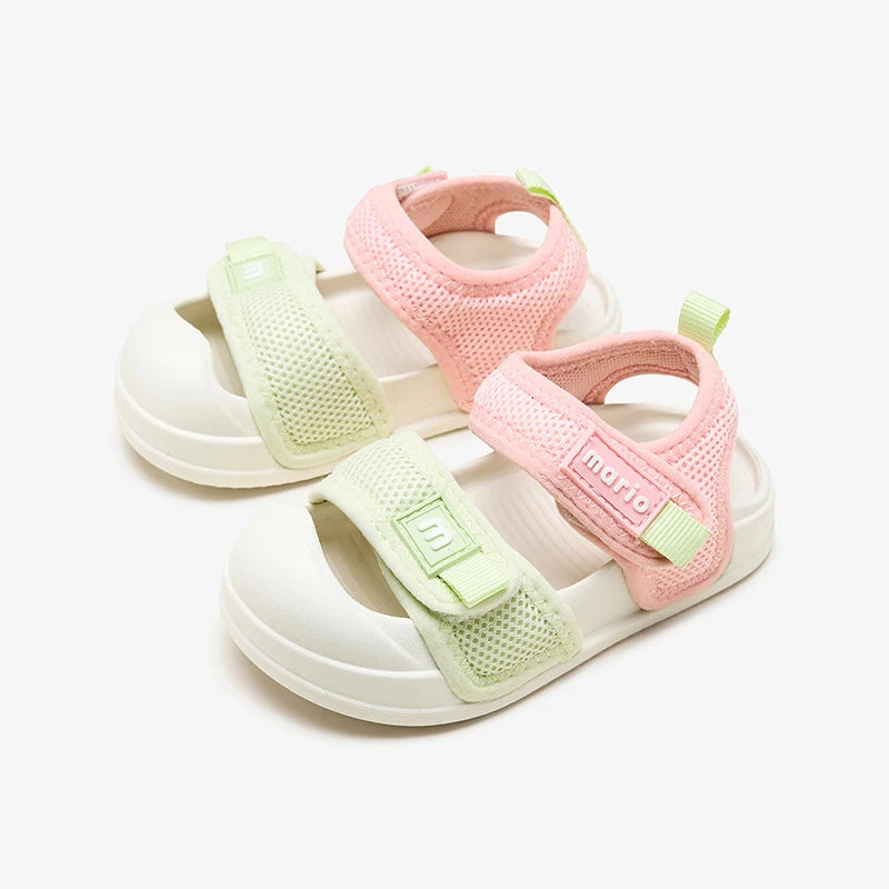 Cheerful Mario Children's sandals Boys girls outdoor sports sandals for kids
