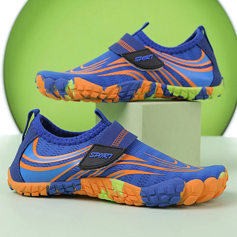 Children Water Beach Shoes Swimming Barefoot Boys Quick-Drying Aqua Shoes Anti Slip Casual Fitness Running Sneaker