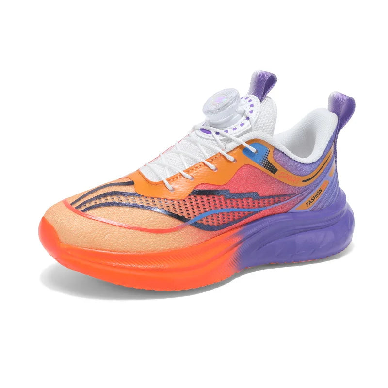 Childrens Running Shoes School Training Fitness Comfortable Sports Shoes Mesh Breathable Rebound Outdoor Tennis Shoes for Kids