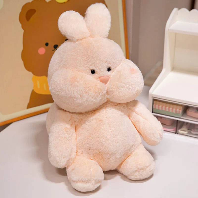 Cartoon 23-45cm Cute Series Pink Rabbit Duck Bear Plush Toys Bear Soft Dolls  Animal Stuffed Plush Birthday Gifts For Girls