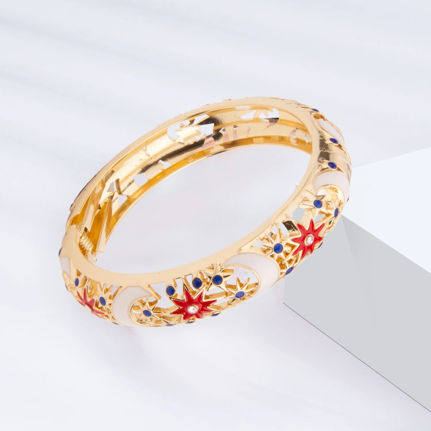6 Colors Enamel Bracelet For Women Hollow Bangle On Hand India Cloisonne African Jewelry Women's Hand Bracelets Bohemian Gifts