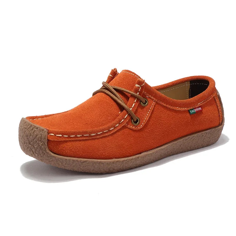 Lightweight Casual Shoes Women's Oversized  Breathable Elegant Comfortable and Non Slip in Summer Round Toe Flat Shoes for Girls