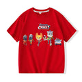 the creature cases Kawaii 100%Cotton T-shirts High Quality Short Sleeve Boys Girls Children T Shirt Graphic Printing Camisetas
