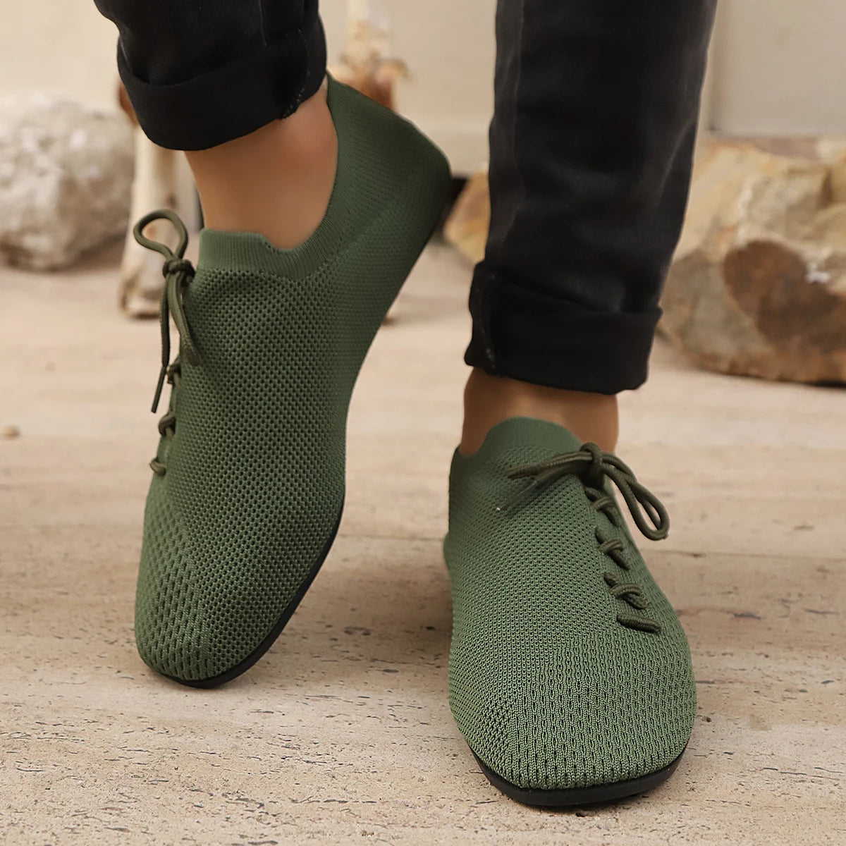 Thin Bottom Breathable Mesh Loafers Men Anti-Slip Driving Shoes Summer Casual Comfortable Walking Shoes Office Mens