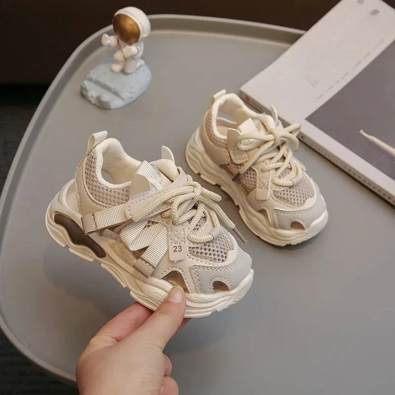 Spring and Summer Men's and Women's Sports Shoes Fashionable Round Toe Strap Thick Sole Breathable/comfortable Casual Sandals