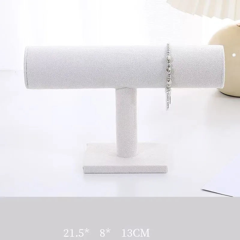 Jewelry Chain Hairband Watch Necklace Bracelet Display Stand Rack Holder T-bar Bracelet Display Stand Holder Watch Display
