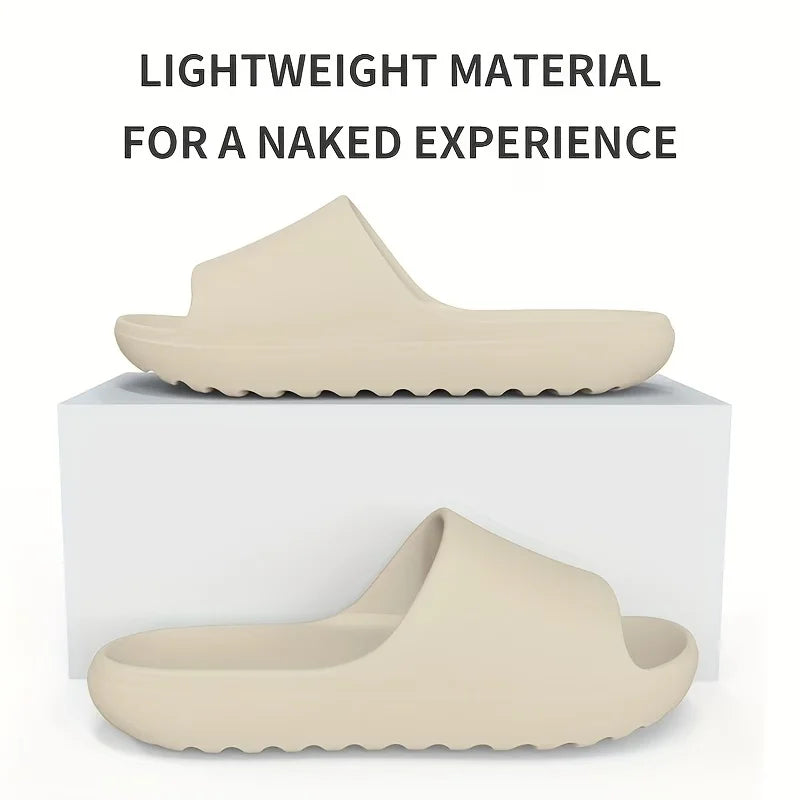 Men'S Casual Slip-On Sandals - Lightweight EVA Material, Open Toe Design, All-Season Comfort for Casual Attire, Strappy Sandal
