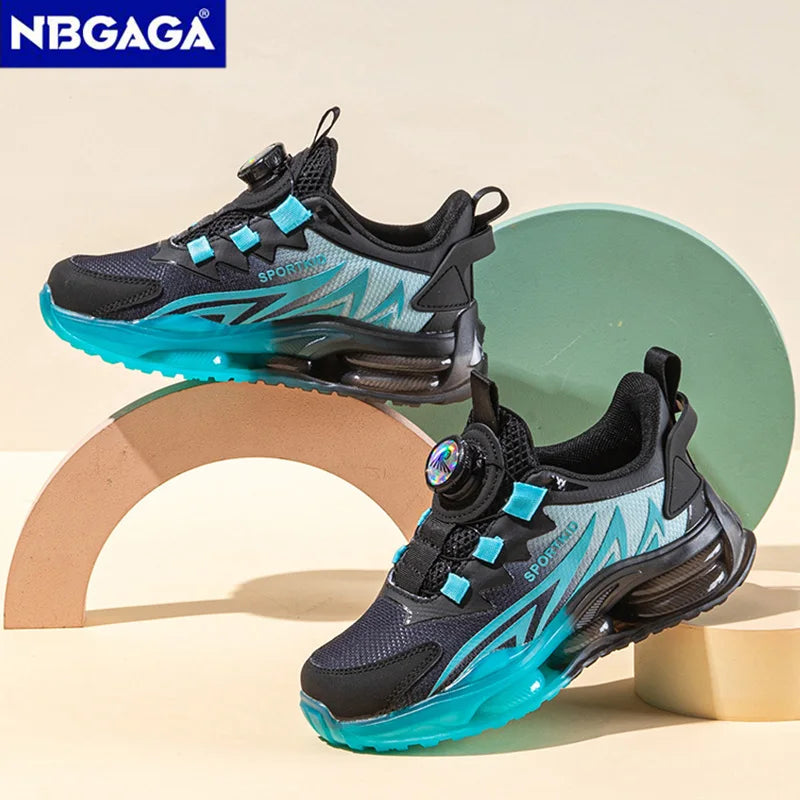 Summer Children Breathable Casual Shoes Non-slip Sneakers for Boys Girls School Walking Outdoor Sport Basketball Size 29-39
