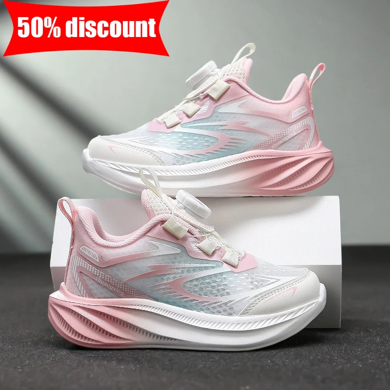 Childrens Sports Shoes Summer New Breathable Mesh Outdoor Casual Training Shoes Daily Comfortable Anti Slip School Walking Shoes