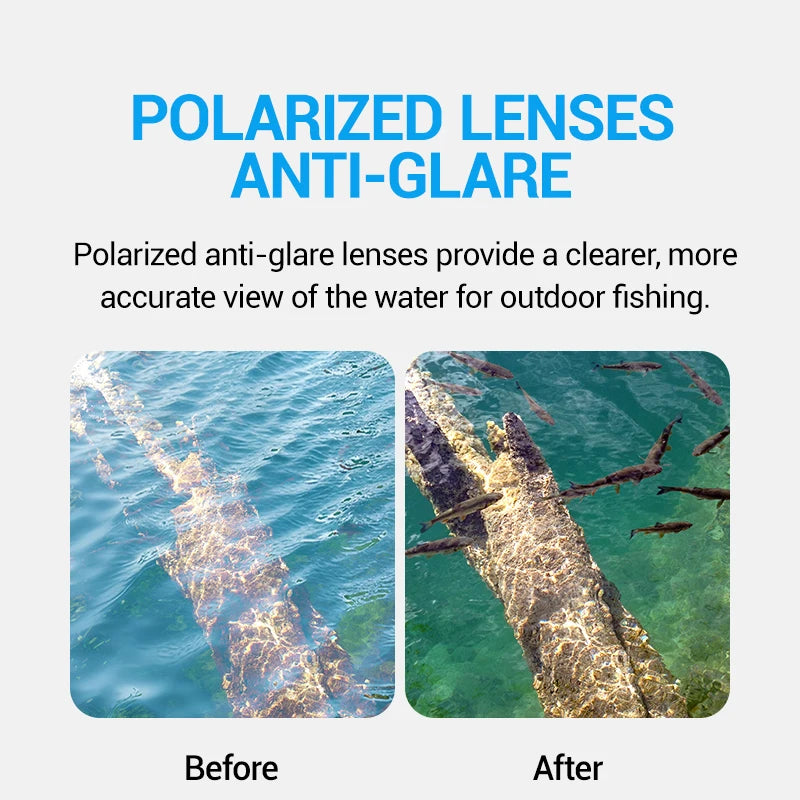 Scvcn UV400 Polarized Sunglasses Anti Glare Comfortable Sun Glasses for Outdoor Driving Fishing Hiking Cycling Men Women