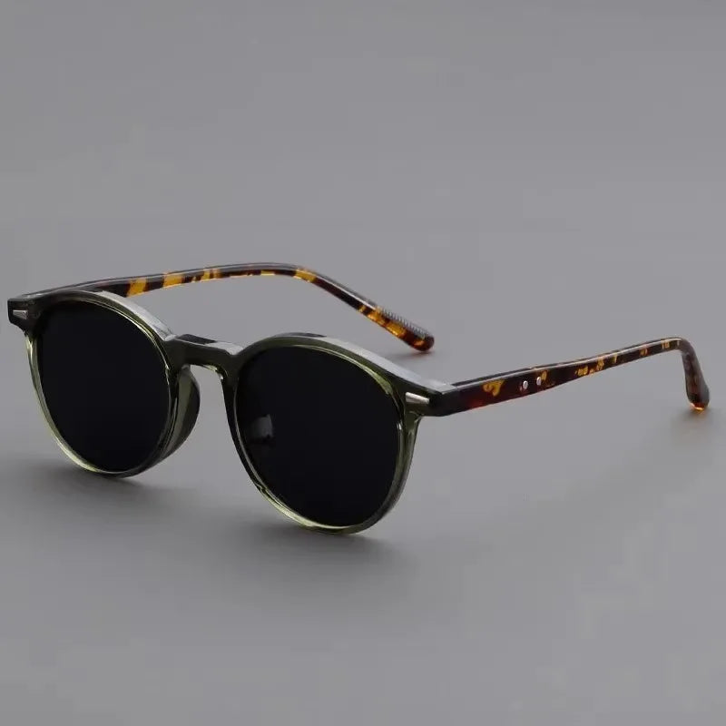 Vintage Round Sunglasses for Women Men Circular Sun Glasses Female Oval Eyewear Oculos De Sol for Male Female Eyeglasses