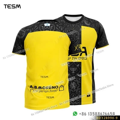 TESM Men Women Breathable Sports T-Shirt Shorts 3D Printed Number Short Sleeve Training Top Loose Streetwear Trendy Tee S-6XL