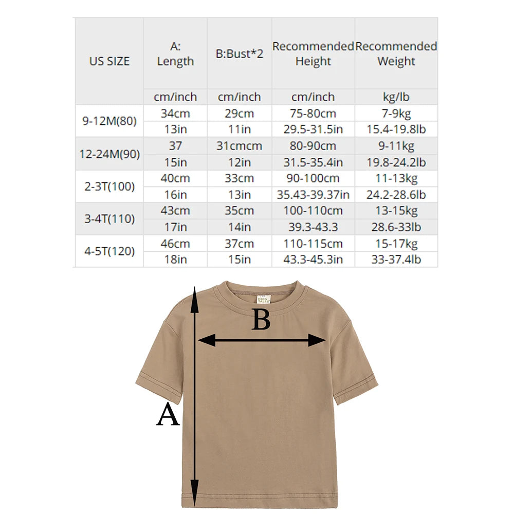 2026 Toddler Infant Tee Pure O-neck Short Cotton Summer Outfits Top Casual T-shirt For Children Teenages Korean Style Clothes
