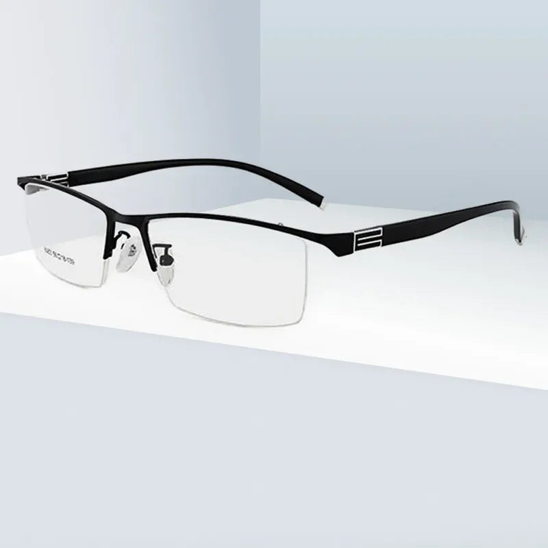 Anti Blue Light Blocking Half Frame Eyeglasses for Woman Man Business Progressive Multifocal Reading Glasses Presbyopia eyewear