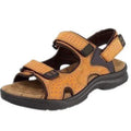 New Brand Classic Mens Sandals Summer Genuine Leather Sandals Men Outdoor Casual Lightweight Sandal Fashion Men Sneakers BigSize