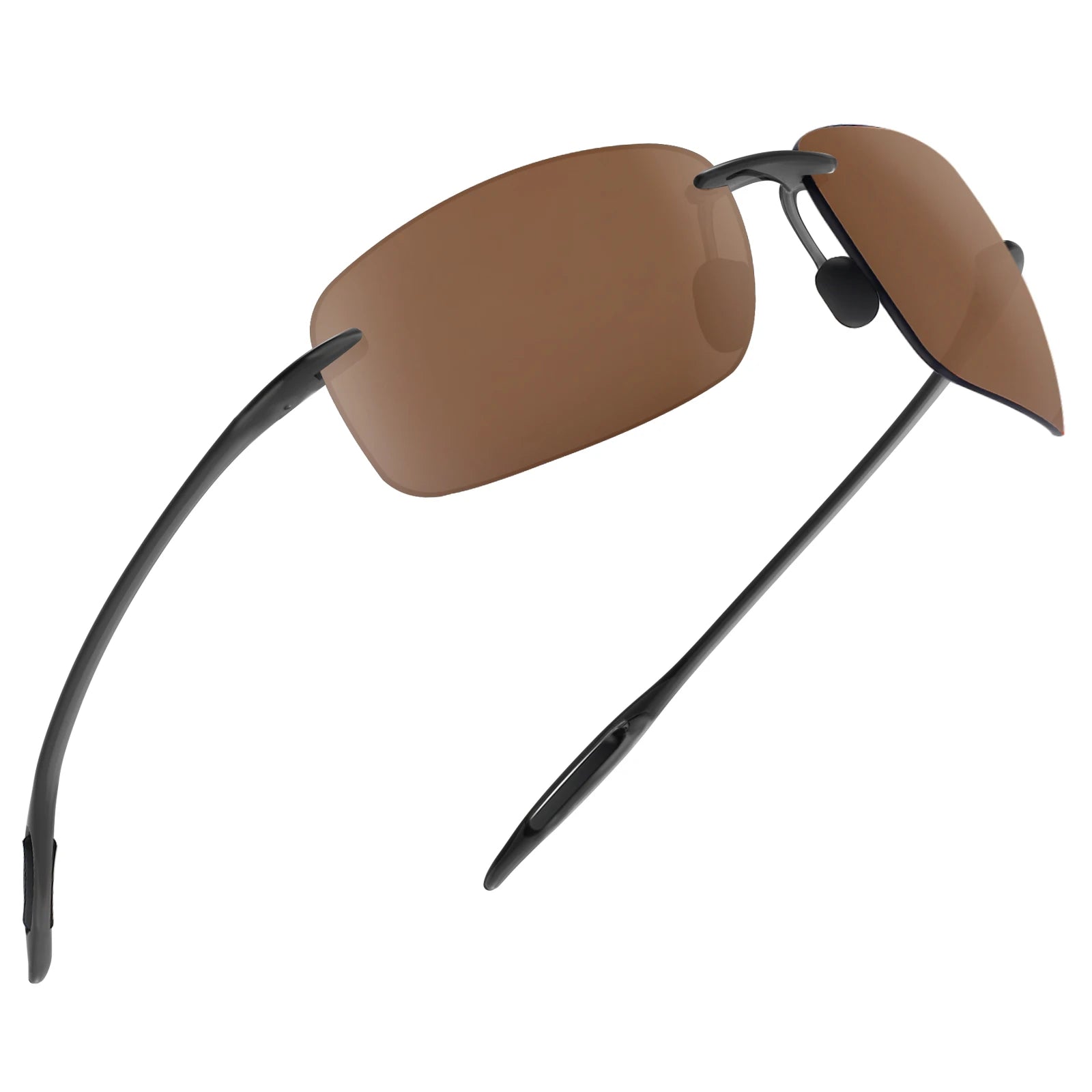 MAXJULI Polarized Sunglasses Women&Men Designer Fashion Driving Sports Rimless（MJ8009）