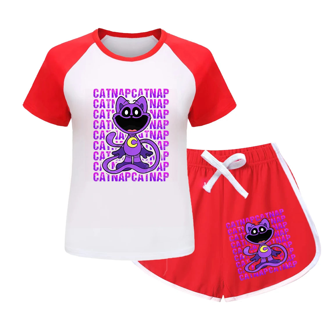 Smilings Critters Cat Outdoor Clothing Children Top Tracksuit for Girls Boutique Clothes for Trips Striped Children's Fashion