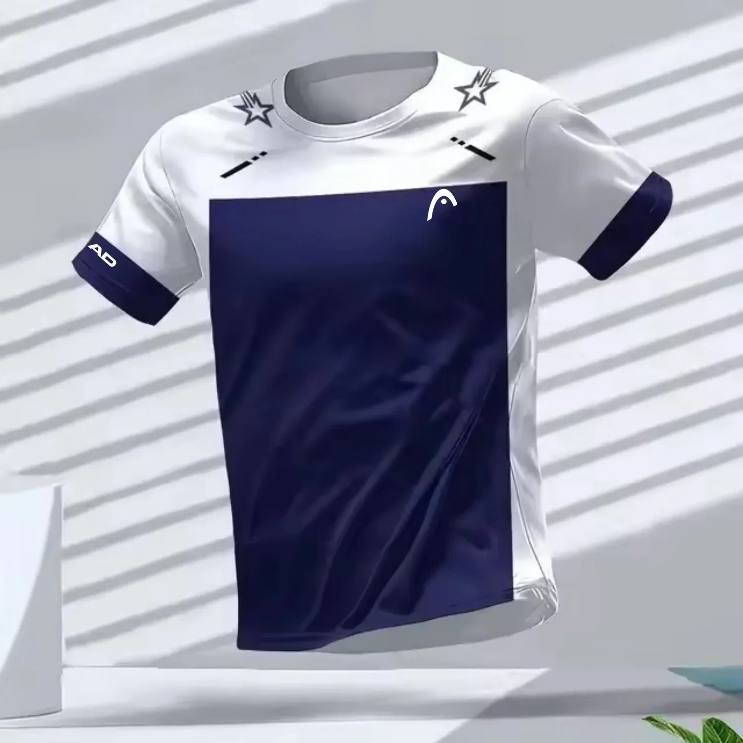 Men's T-shirts Outdoor Sports Running Tees Workout Quick-drying Breathable Round Neck Short Sleeve Casual Fashion Loose Tops
