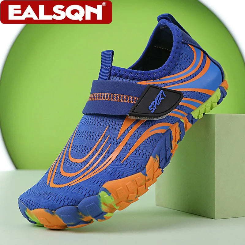 Children Water Beach Shoes Swimming Barefoot Boys Quick-Drying Aqua Shoes Anti Slip Casual Fitness Running Sneaker
