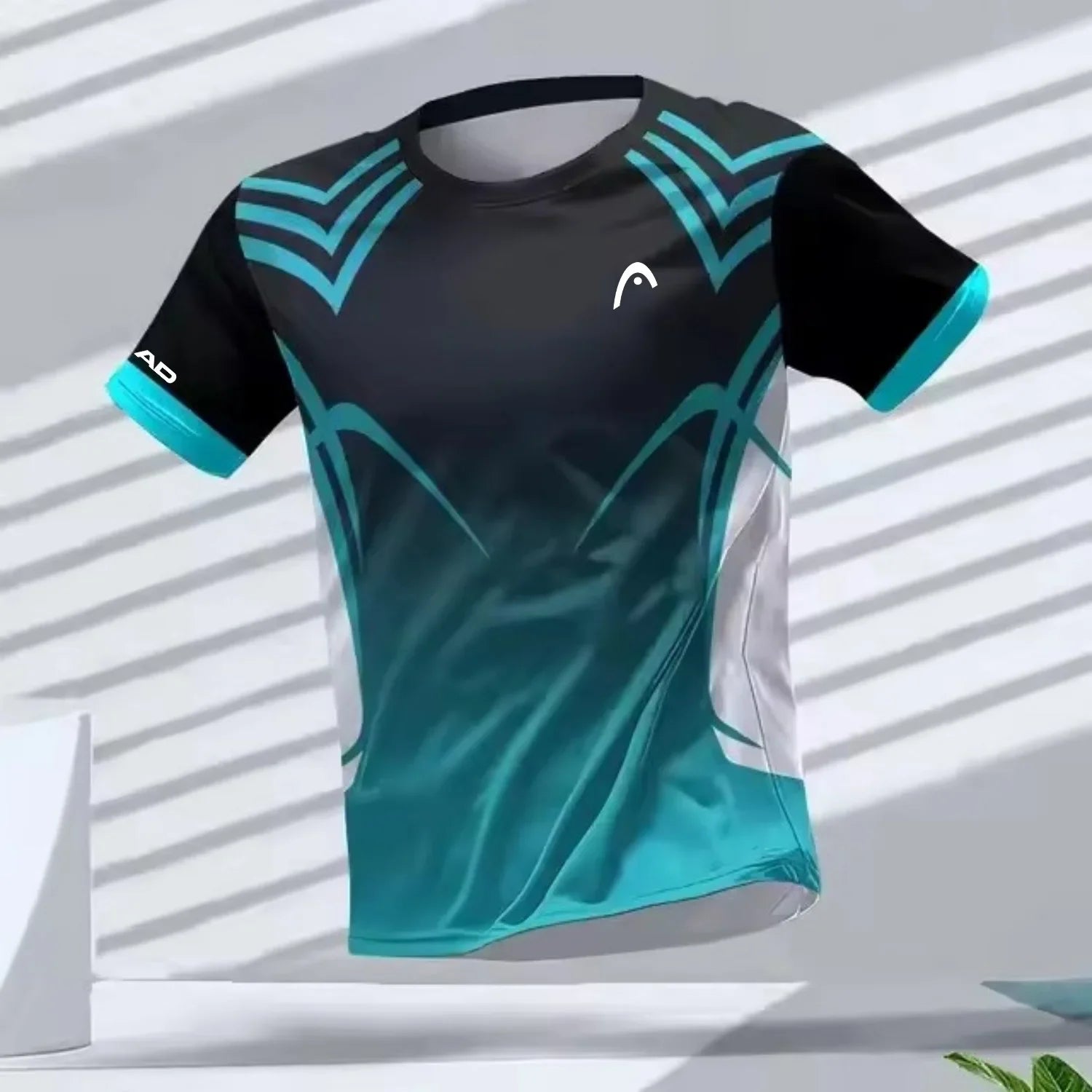 Men's T-shirts Outdoor Sports Running Tees Workout Quick-drying Breathable Round Neck Short Sleeve Casual Fashion Loose Tops