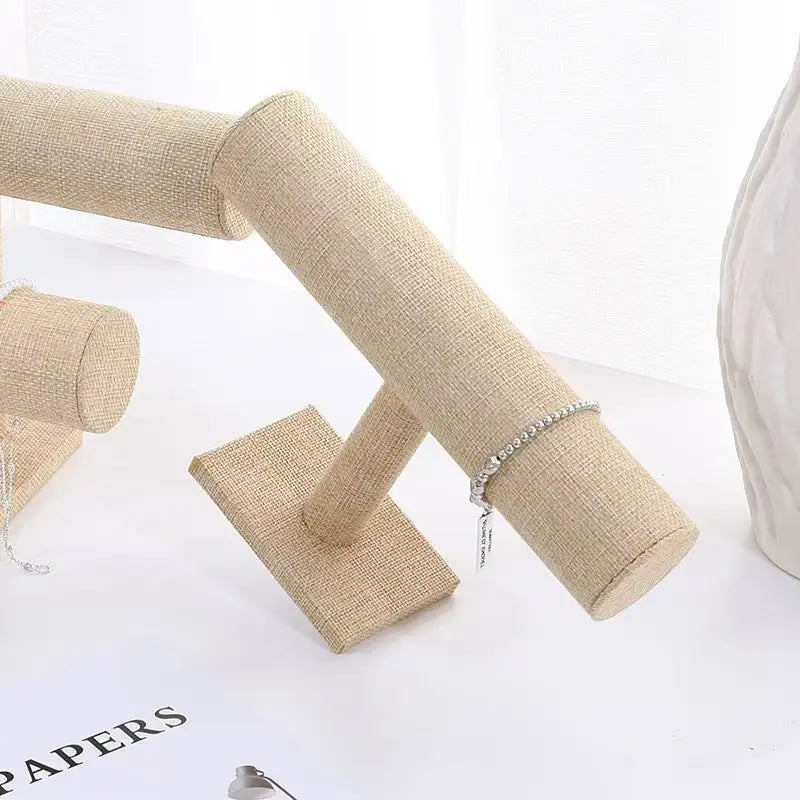Jewelry Chain Hairband Watch Necklace Bracelet Display Stand Rack Holder T-bar Bracelet Display Stand Holder Watch Display