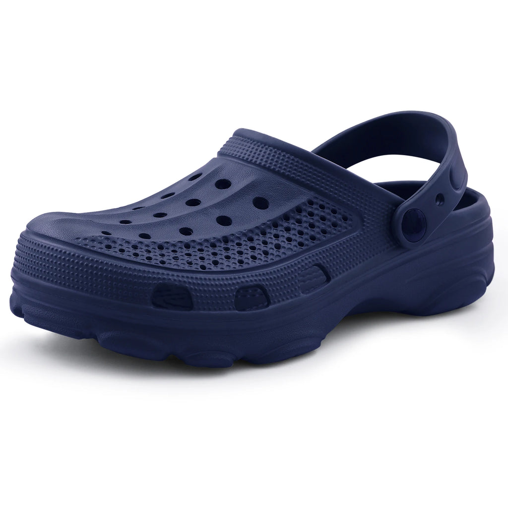 Comwarm Arch Support Sandals For Men Classic Clogs Slippers Adjustable Garden Clogs Breathable Cozy Home Shoes Men Clogs Sandals