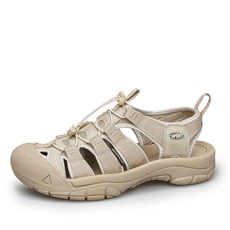 Big Size Summer Outdoor Couple Sandals Breathable Men Hiking Shoes Water Beach Men's Sandals Camping Climbing Aqua Men Sneakers