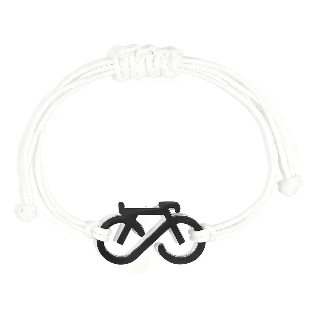 2025 Fashion Bicycle Bracelet New Trendy Sports Cycling Periphery Pendant Bracelet Pink Bicycle Jewelry