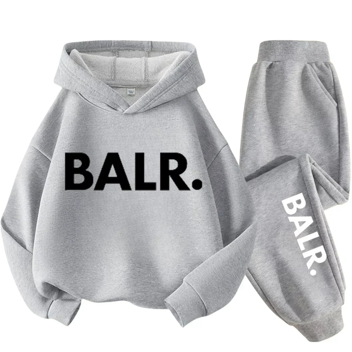 Kids Fashion Simple USA New York Alphabet Print Casual Suit Boys Outdoor Sports Suit Girls Fall and Winter Comfortable Warm Suit