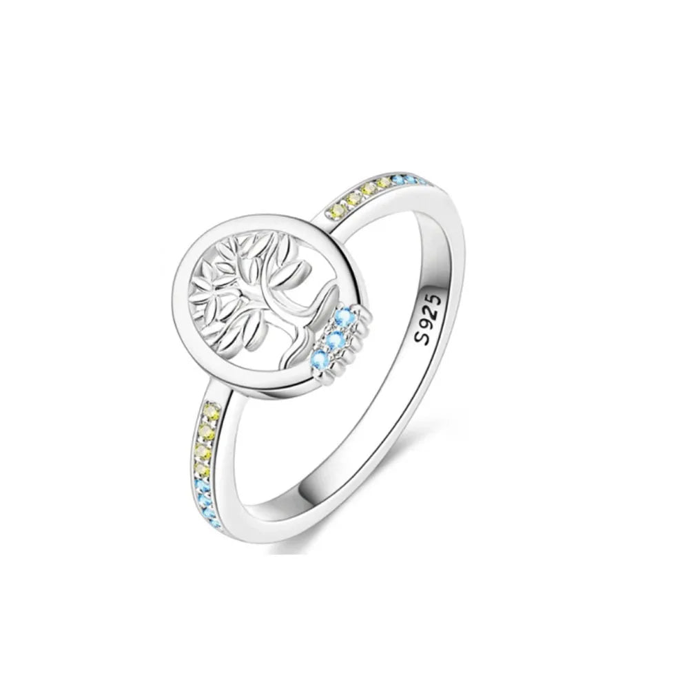 Hot Selling 925 Silver,Square,Bow,Flower,Playing Card Ring,Size 6 7 8 9,Suitable for European Women's Charm Luxury Jewelry Gifts