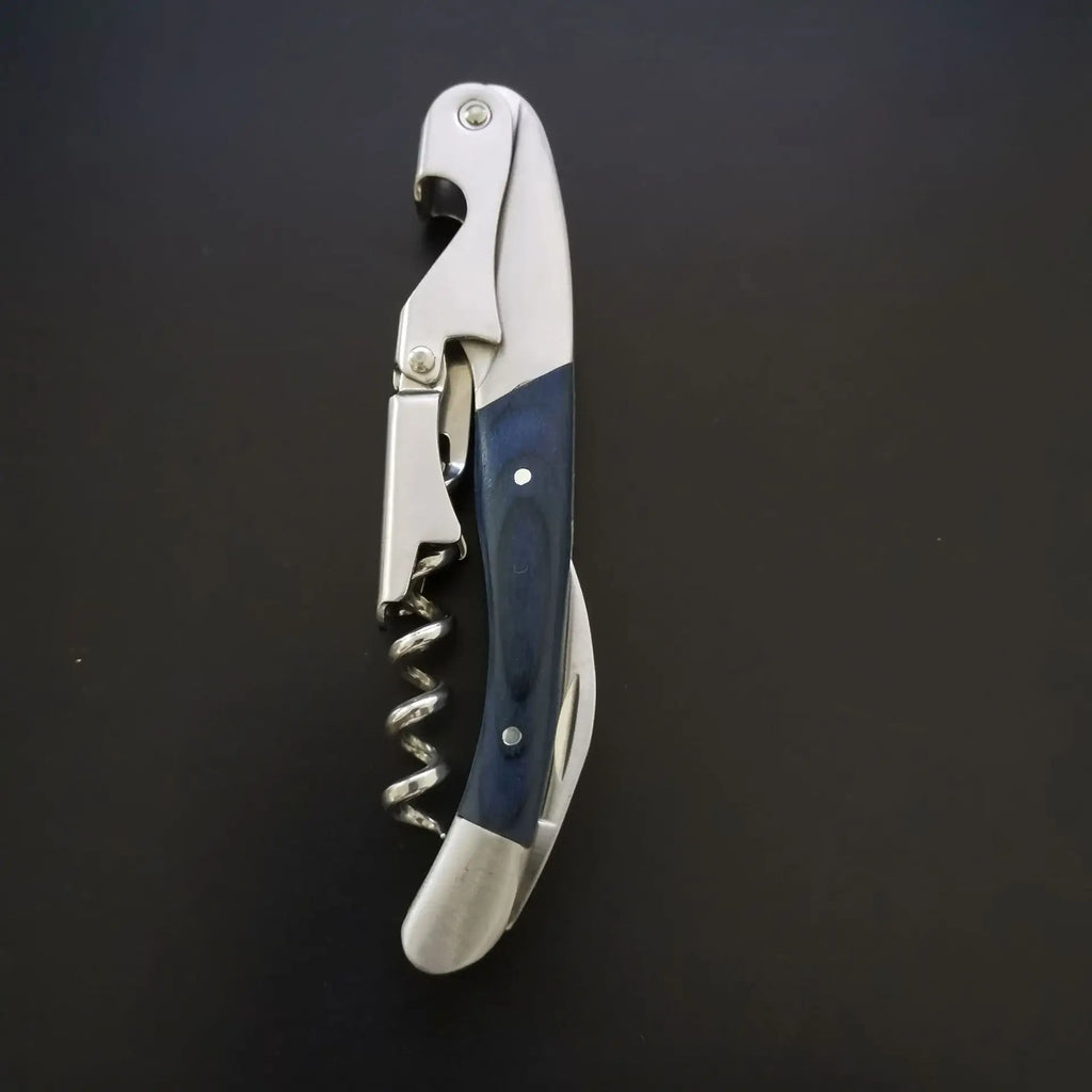 Stainless Steel red Wine Beer Bottle Opener Cork Screw wood Multi function seahorse safe cut Kitchen Bar Tools wholesale