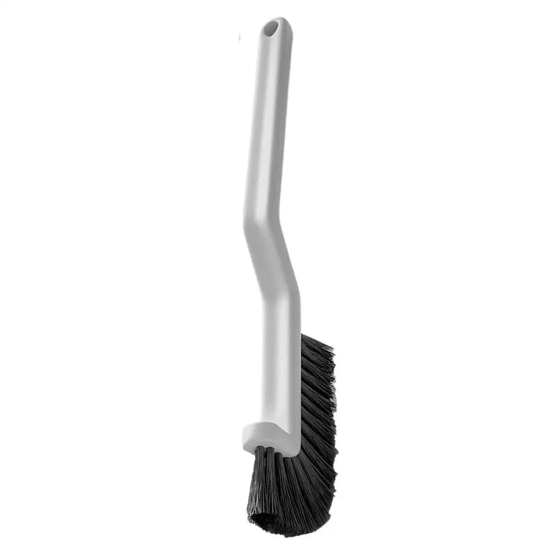 Hard Bristles Gap Cleaning Brush, Angled Crevice Cleaner, Multipurpose Brush for Tile Bathroom Kitchen Toilet