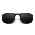 Night Vision Driving Men Goggles Clips UV400 Anti Glare Vintage Glasses Polarized Fishing Square Clip on Sunglasses Men Women