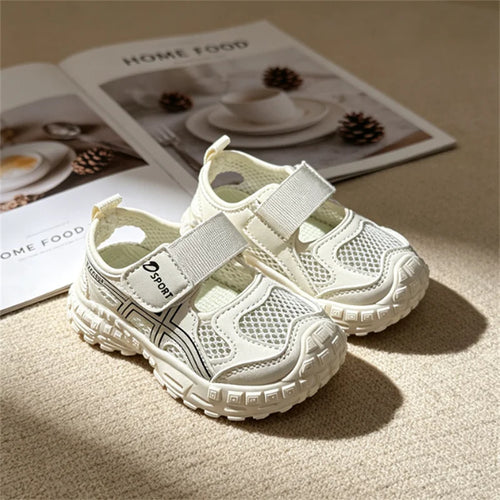 2026 New Summer Children Shoes Mesh Breathable Kids Casual Shoes Outdoor Tennis Fashion Girls Boys Sneakers EU 22-31