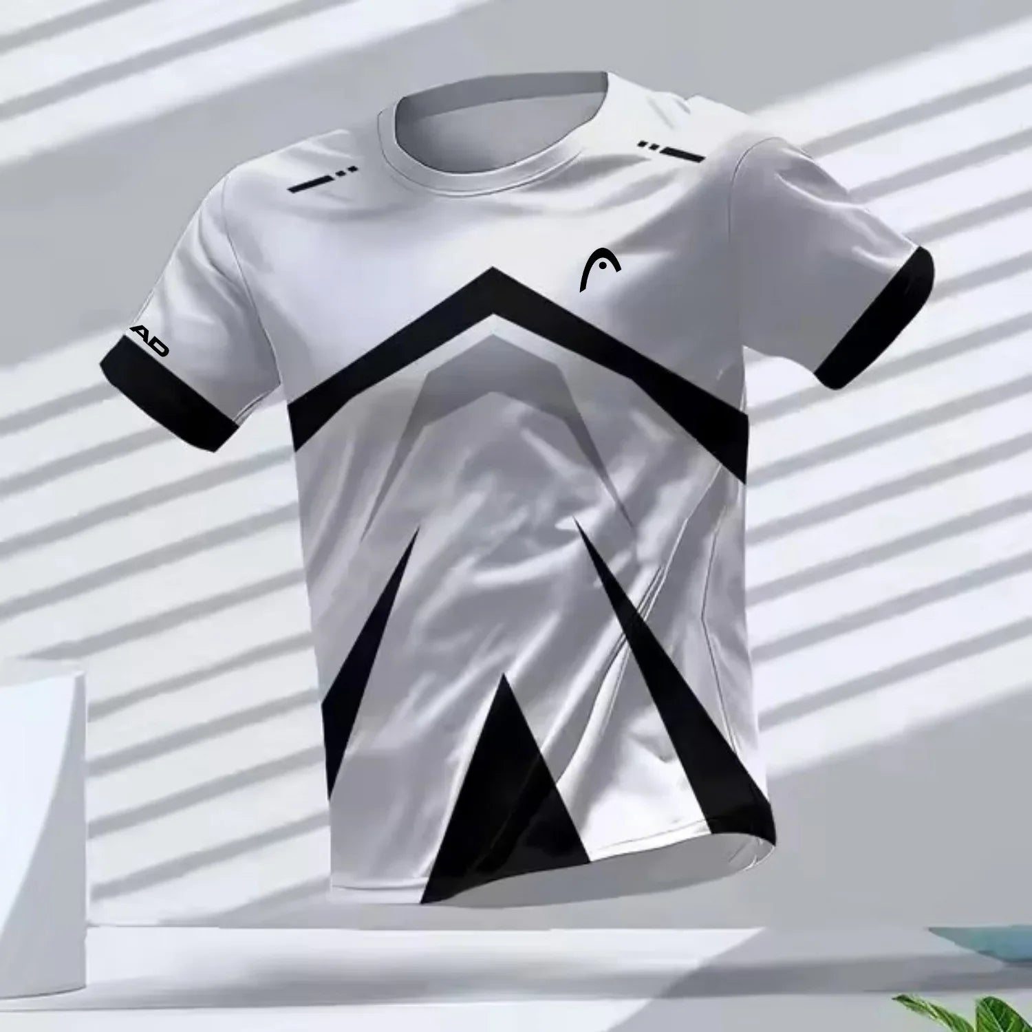 Men's T-shirts Outdoor Sports Running Tees Workout Quick-drying Breathable Round Neck Short Sleeve Casual Fashion Loose Tops