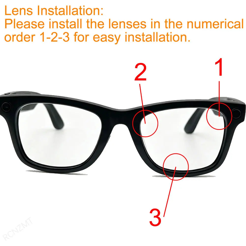 Photochromic for Ray Ban Meta Lens Replacement Transitions RW4006/4008/RW4012 Wayfarer Polarized Replacement Lenses Accessories