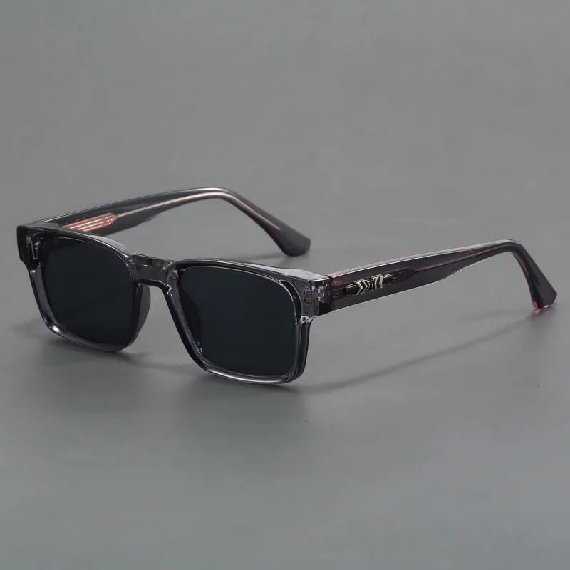New Men's Advanced Ultra Light Coarse Frame Fashion Square Sunglasses Women Men Trendy Anti Mist Outdoor Driving Shades UV400