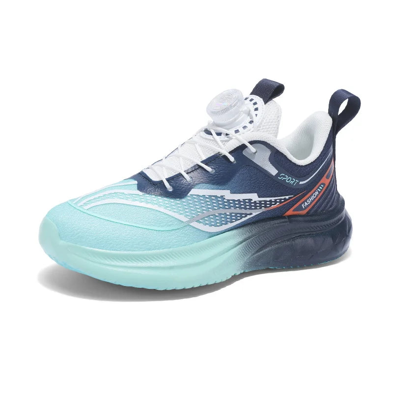 Childrens Running Shoes School Training Fitness Comfortable Sports Shoes Mesh Breathable Rebound Outdoor Tennis Shoes for Kids