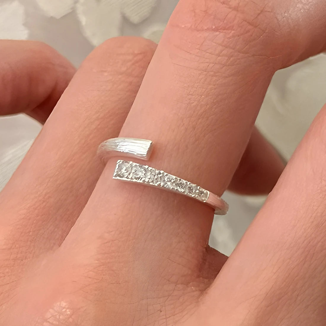 VENTFILLE 925 Sterling Silve Green Crystal Geometry Ring Square Retro Sweet Jewelry Birthday Gift Dropshipping