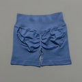 Women Gym Shorts High Waisted Yoga Shorts Fashionable and Sexy Running Fitness Pants Solid Color Yoga Leggings Training Shorts