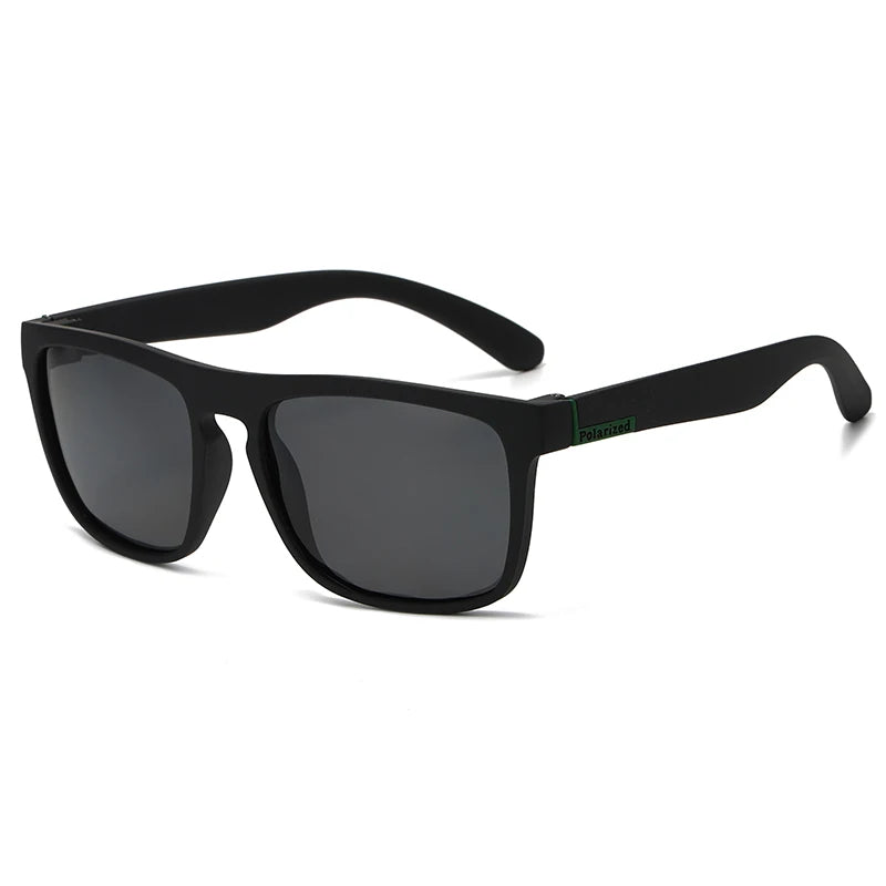 COOLMEN Men's Square Polarized Sunglasses Yellow Lens Anti-Glare Night Vision UV400 Eyewear for Driving 888