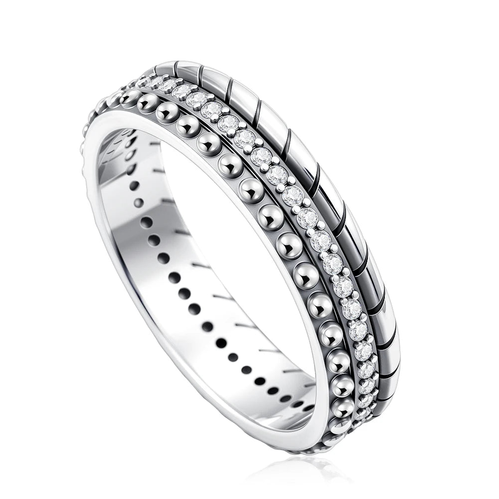 Hot Selling 925 Silver,Square,Bow,Flower,Playing Card Ring,Size 6 7 8 9,Suitable for European Women's Charm Luxury Jewelry Gifts