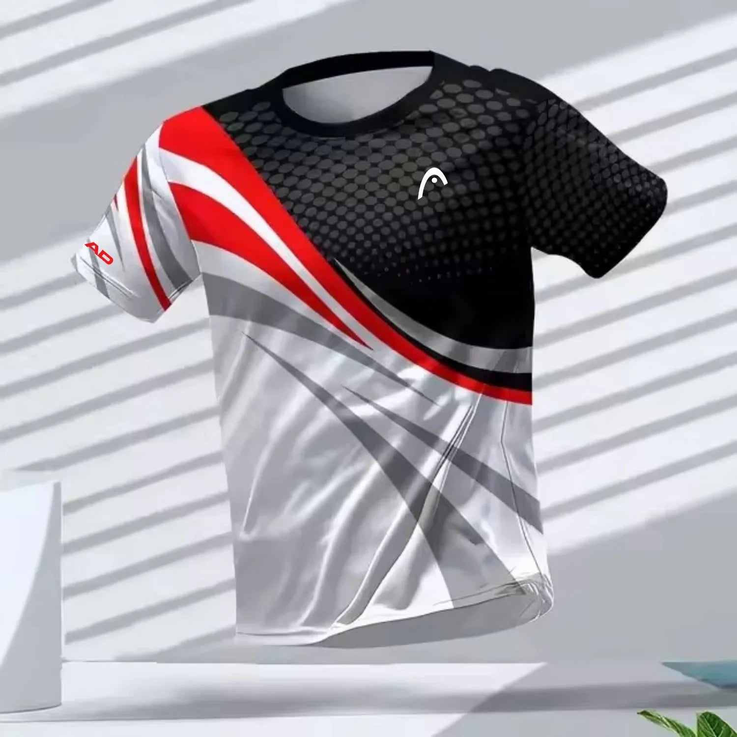 Men's T-shirts Outdoor Sports Running Tees Workout Quick-drying Breathable Round Neck Short Sleeve Casual Fashion Loose Tops