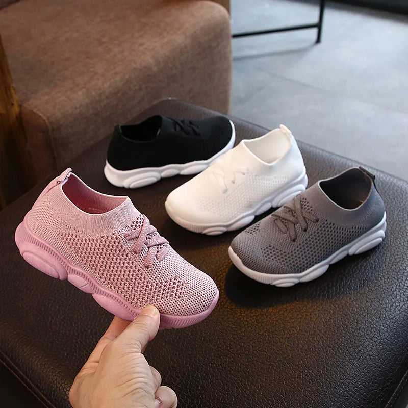 Sneakers Kids Shoes Antislip Soft Bottom Baby Sneaker Casual Flat Children size Girls Boys Sports Shoes Spring Summer