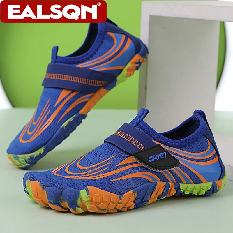 Children Water Beach Shoes Swimming Barefoot Boys Quick-Drying Aqua Shoes Anti Slip Casual Fitness Running Sneaker