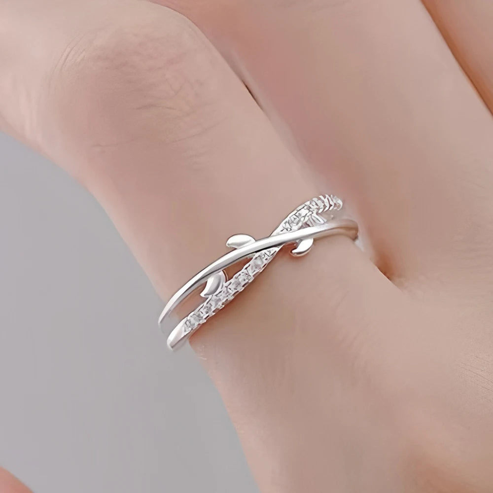 VENTFILLE 925 Sterling Silve Green Crystal Geometry Ring Square Retro Sweet Jewelry Birthday Gift Dropshipping