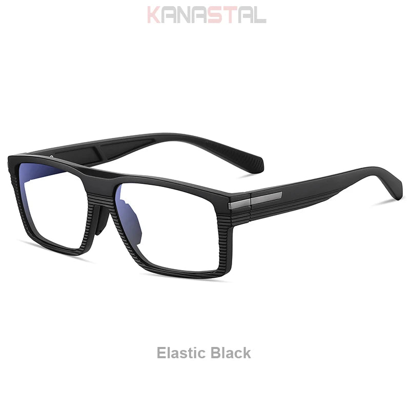 Men Blue Light Blocking Prescription Glasses Myopia Reading Eyewear Women CR39 Optical Lenses Computer TR90 Big Eyeglasses Frame